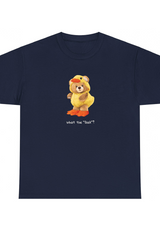 What The Duck Teddy Bear Graphic Tee Shirt