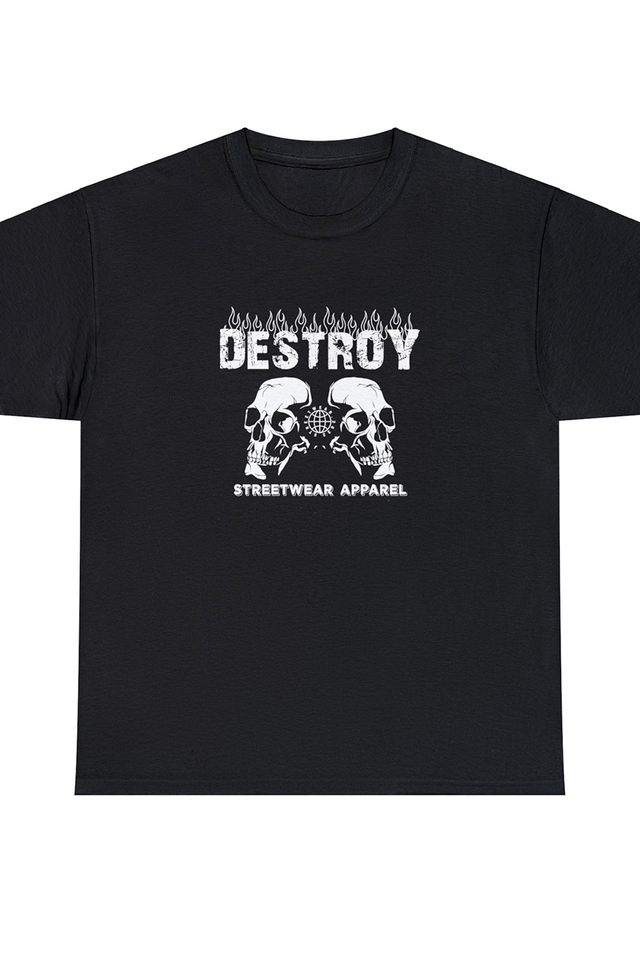 Destroy Street Wear Apparel Graphic Tee Shirt